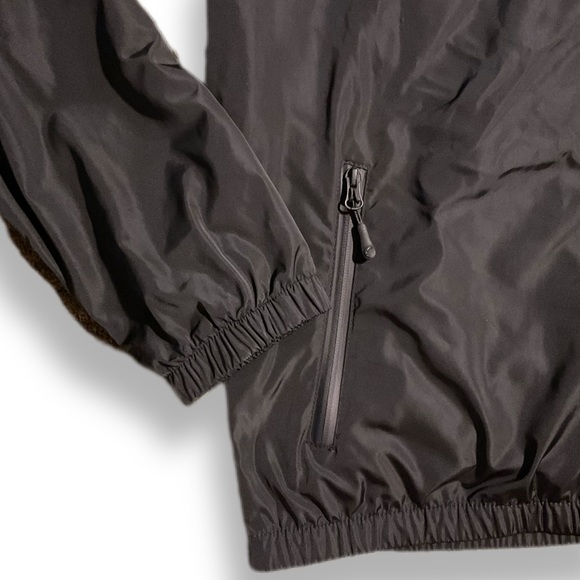 NWOT ZYIA Active Minimalist Hooded Black Bomber / Running Jacket sz XL - Picture 3 of 6